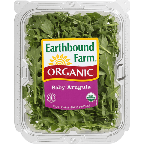 Baby Arugula Earthbound Organic Farm  5oz