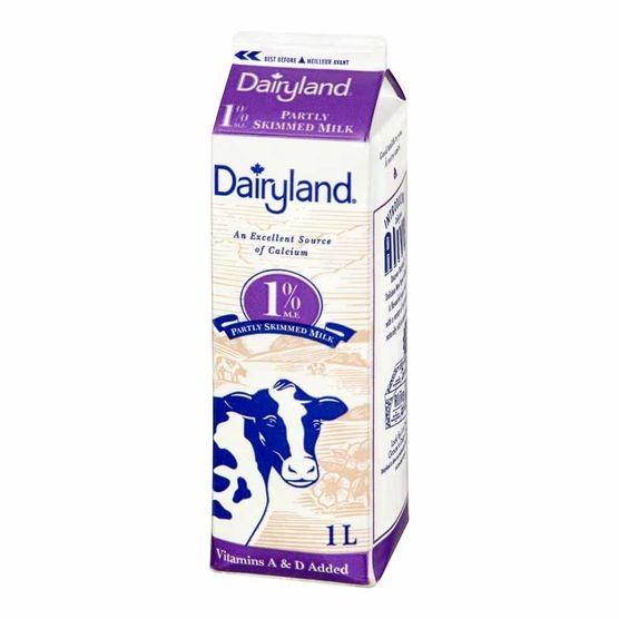 Blackwell/Dairyland 1l 1% Milk