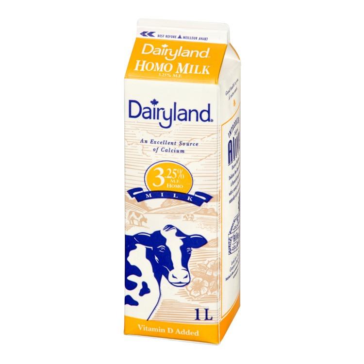 Blackwell/Dairyland 1l Homo Milk