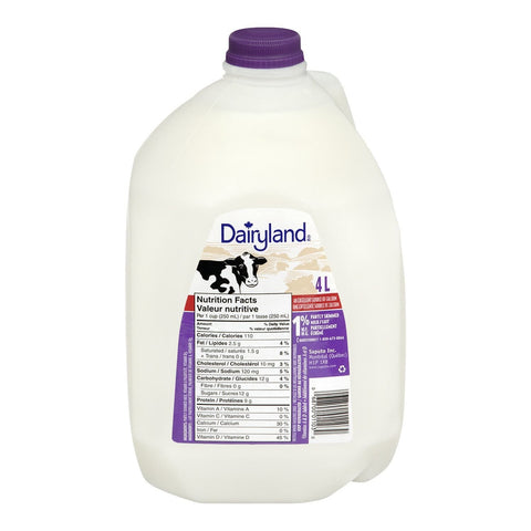 Blackwell/Dairyland 2l 1% Milk
