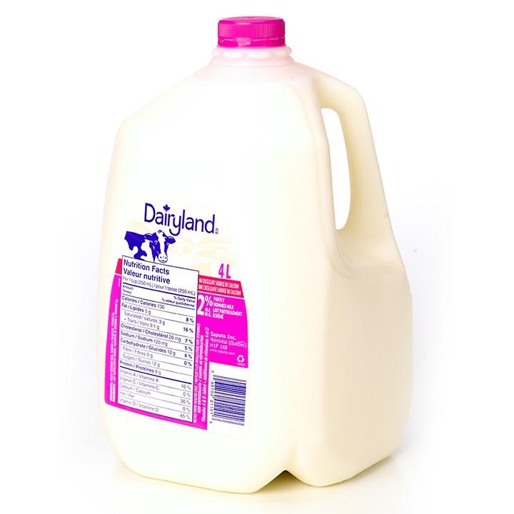 Blackwell/Dairyland4l 2% Milk