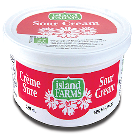 Island Farms 250ml Sour Cream